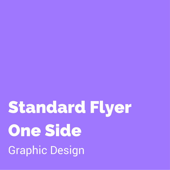 Standard Flyer - Single Side